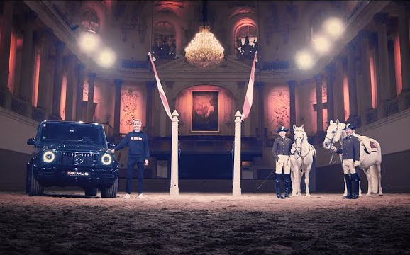 F. Habsburg at Spanish Riding School Vienna